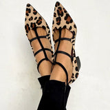 Bridget | Leopardo Raštuotas Baleto Batelis