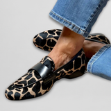 Katie | Ortopediniai Leopardų Rašto Loaferiai