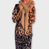Emília | Leopardo raštuotas kasdienis suknelė