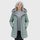 Olivia | vandeniui atsparus kailinis paltas