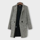 Praktinė | Elegantiška vilnonė striukė amžinu stiliumi