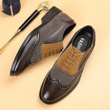 Viljo | VYRIŠKI BROWN BROGUE BATELIAI