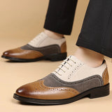 Viljo | VYRIŠKI BROWN BROGUE BATELIAI