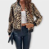 Raquel | Elegantiškas leopardų rašto švarkas